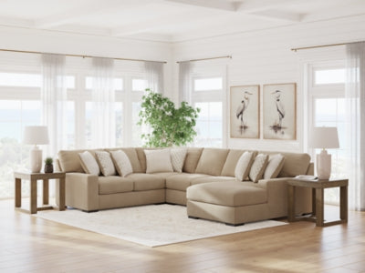Seccional Larce de 4 piezas con chaise longue