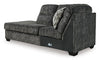 Chaise longue esquinera con brazo izquierdo Lonoke