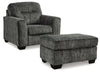 Silla y otomana extragrandes Lonoke