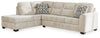 Seccional de 2 piezas Lonoke con chaise longue