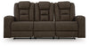 Mayhem Madness Reclining Sofa with Drop Down Table