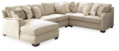 Seccional Luxora de 4 piezas con chaise longue