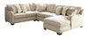 Loveseat Luxora con brazo izquierdo