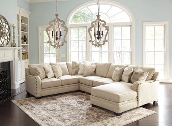 Seccional Luxora de 4 piezas con chaise longue