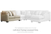 Loveseat Luxora con brazo izquierdo
