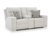 Jasperson Power Reclining Loveseat with Console