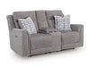 Overflow Power Reclining Loveseat with Console