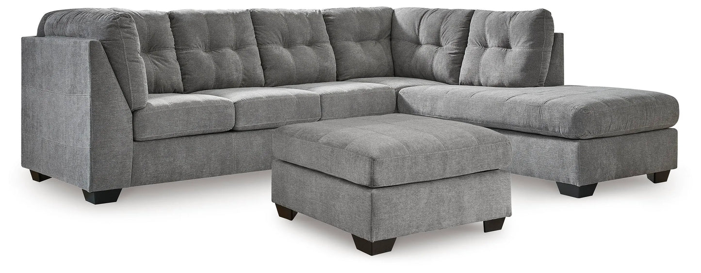 Marleton 2-Piece Sectional and Ottoman