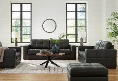 Sofá Luigi, loveseat, sillón extragrande y otomana