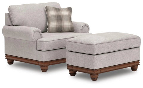 Stoughton Oversized Chair and Ottoman