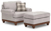 Stoughton Oversized Chair and Ottoman