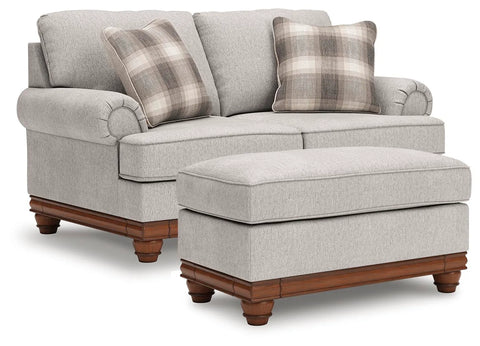 Stoughton Loveseat and Ottoman