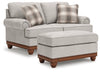 Stoughton Loveseat and Ottoman