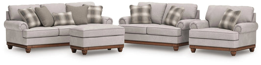 Stoughton Sofa, Loveseat, Oversized Chair and Ottoman