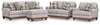 Stoughton Sofa, Loveseat, Oversized Chair and Ottoman