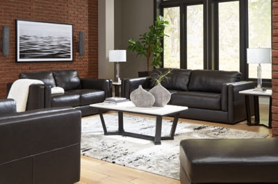 Sofá, loveseat, sillón extragrande y otomana Amiata
