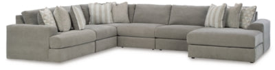 Seccional Avaliyah de 6 piezas con chaise longue