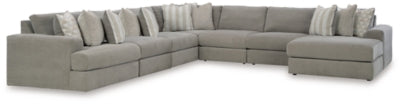 Seccional Avaliyah de 7 piezas con chaise longue