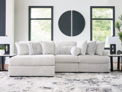 Seccional de 3 piezas con chaise longue Snodoodle