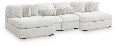 Seccional Snodoodle de 4 piezas con chaise longue