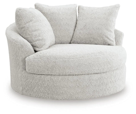 Snodoodle Oversized Swivel Accent Chair