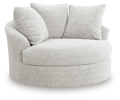 Snodoodle Oversized Swivel Accent Chair