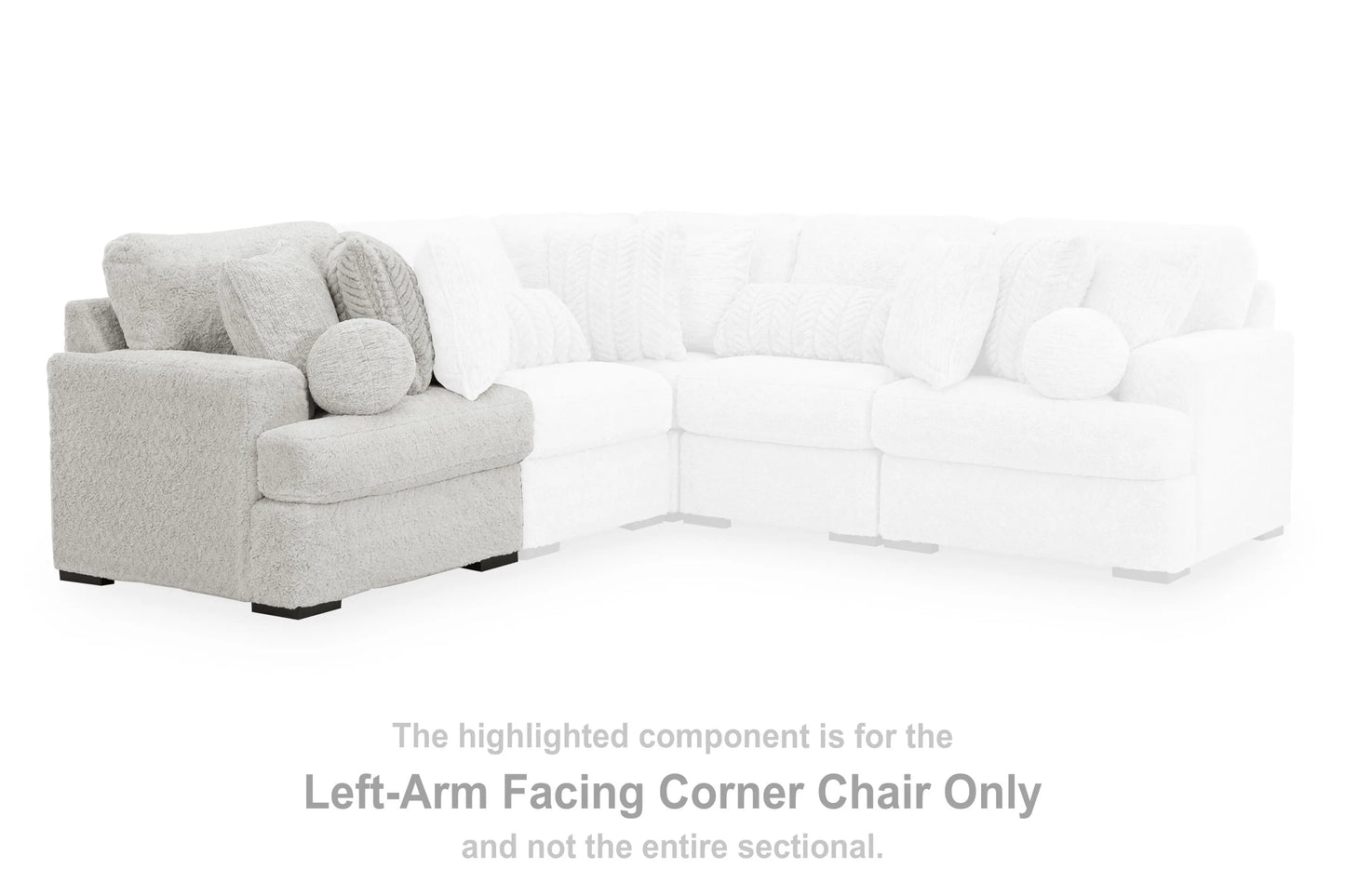 Snodoodle Left-Arm Facing Corner Chair