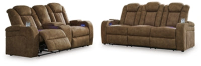 Sofá y loveseat reclinables eléctricos Wolfridge