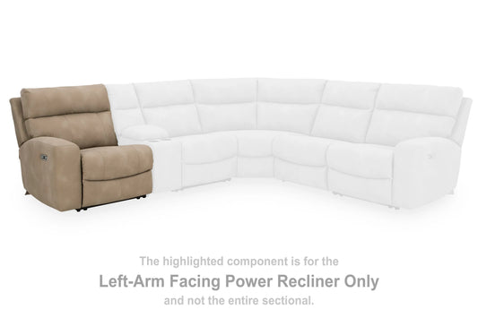 Next-Gen Durapella Left-Arm Facing Power Recliner