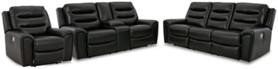Sofá reclinable eléctrico, loveseat y sillón reclinable Warlin