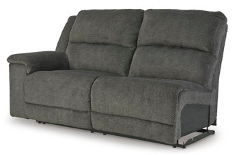Loveseat eléctrico reclinable con brazo izquierdo de Keensburg