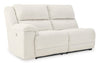 Loveseat eléctrico reclinable con brazo izquierdo de Keensburg