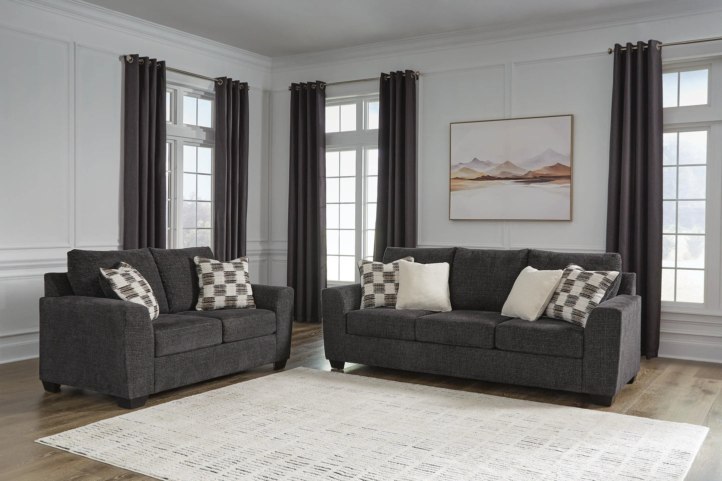 Loreo Sofa and Loveseat