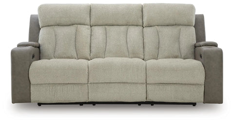 Stately Check Power Reclining Sofa