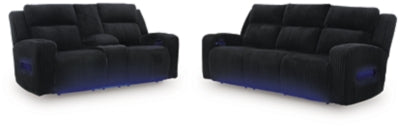 Sofá y loveseat reclinables eléctricos TwinBrooke