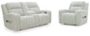Loveseat reclinable eléctrico TwinBrooke y sillón reclinable eléctrico