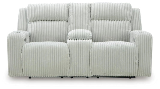 TwinBrooke Power Reclining Loveseat with Console