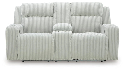 TwinBrooke Power Reclining Loveseat with Console