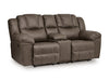 Knoxlee Reclining Loveseat with Console
