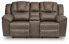 Knoxlee Reclining Loveseat with Console