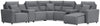 Modmax II 7-Piece Power Reclining Sectional with Chaise and Audio System