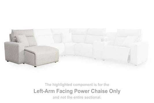 Modmax II Left-Arm Facing Power Chaise