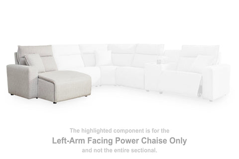 Modmax II Left-Arm Facing Power Chaise
