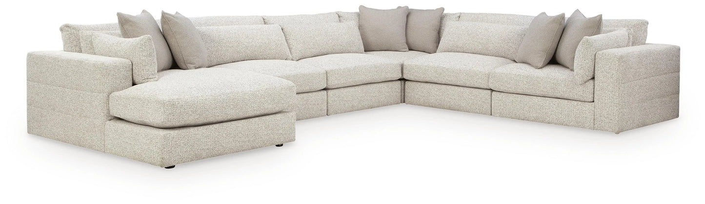Stonecroft Manor 6-Piece Sectional with Chaise