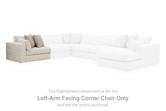 Stonecroft Manor Left-Arm Facing Corner Chair