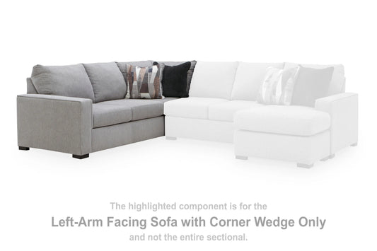 Lakepoint Left-Arm Facing Sofa with Corner Wedge