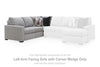 Lakepoint Left-Arm Facing Sofa with Corner Wedge
