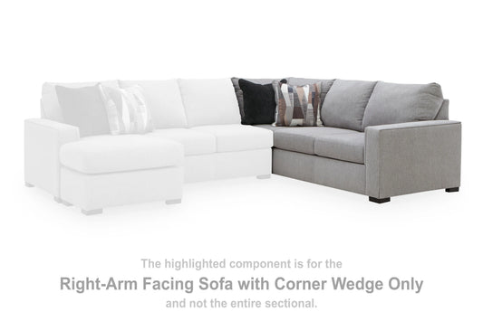 Lakepoint Right-Arm Facing Sofa with Corner Wedge