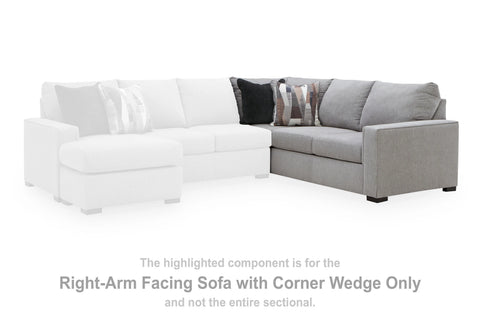 Lakepoint Right-Arm Facing Sofa with Corner Wedge