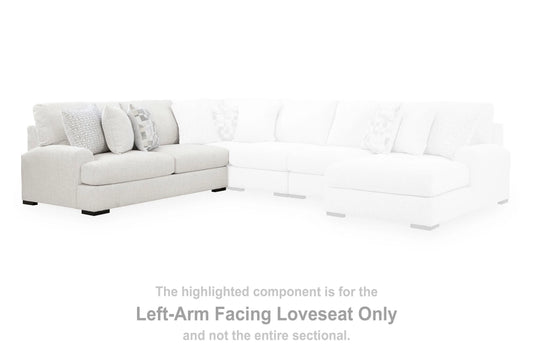 Wynncroft Manor Left-Arm Facing Loveseat